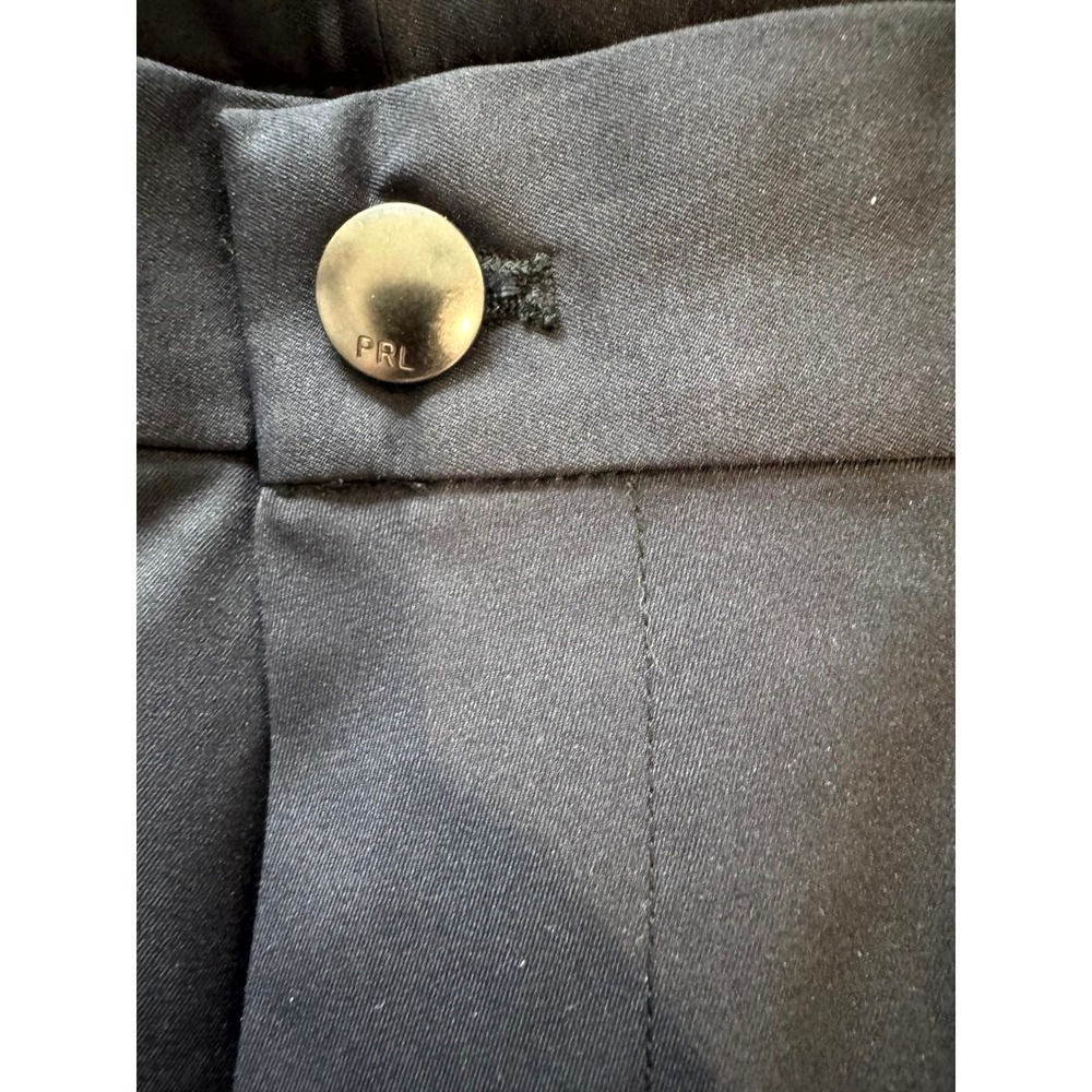 Polo Ralph Lauren Performance Tech Flat Front Pants Navy Blue Tailored 38x32 NEW - Picture 4 of 14